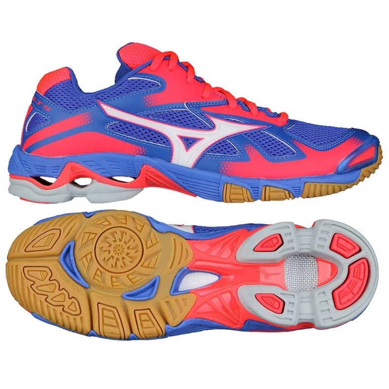 Chaussures de volleyball Mizuno Wave Bolt 5 W bleu