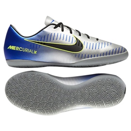 Chaussures d'intérieur Nike MercurialX Victory Vi Neymar Ic Jr 921493-407 multicolore bleu