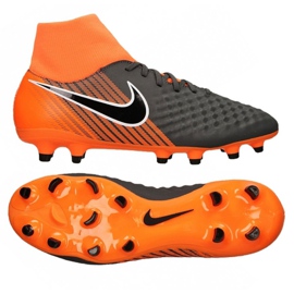 Chaussures de football Nike Obra Ii Academy Df Fg M AH7303-080 noir multicolore