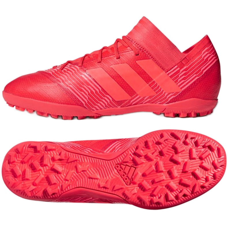 Chaussures de football Adidas Nemeziz Tango 17.3 Tf M CP9100 rouge rouge Chaussures de football Adidas Nemeziz Tango 17.3 Tf M CP9100 rouge rouge
