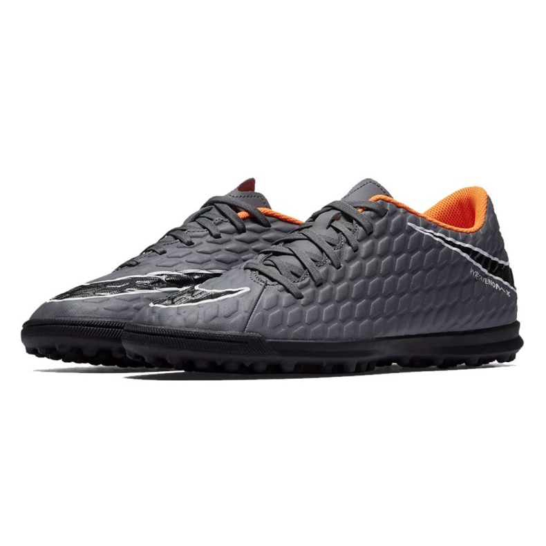 Chaussures de football Nike Hypervenom PhantomX 3 Club Tf M AH7281-081 gris gris