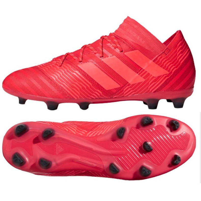 Adidas Nemeziz 17.2 Fg M CP8971 chaussures de football rouge rouge