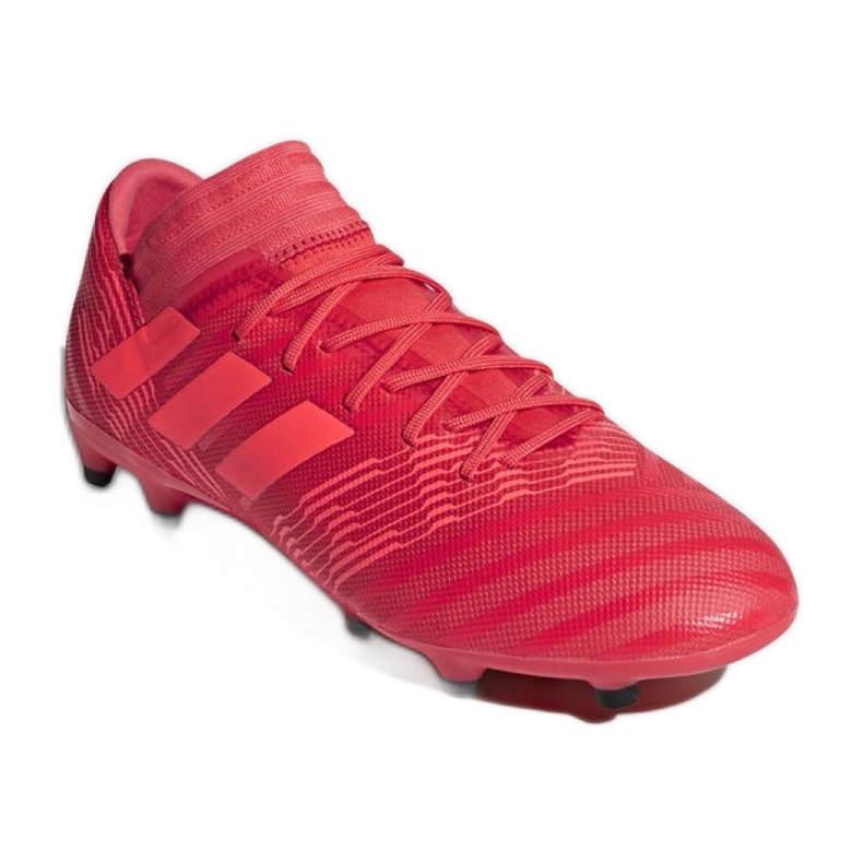 Adidas Nemeziz 17.3 Fg M CP8987 chaussures de football rouge rouge Adidas Nemeziz 17.3 Fg M CP8987 chaussures de football rouge rouge