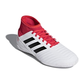 Chaussures d'intérieur adidas Predator Tango 18.3 In Jr CP9073 multicolore blanche