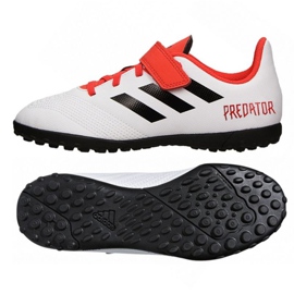Chaussures de foot Adidas Predator Tango 18.4 blanche