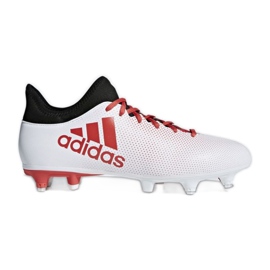 Adidas X 17.3 Sg M CP9202 chaussures de football multicolore blanc