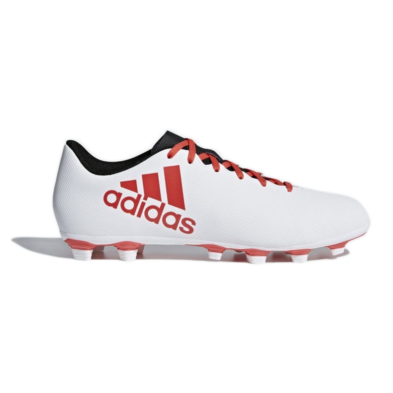 Adidas X 17.4 FxG M CP9196 chaussures de football multicolore blanche Adidas X 17.4 FxG M CP9196 chaussures de football multicolore blanche