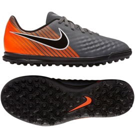 Chaussures de football Nike Magista ObraX 2 Club TF Jr AH7317-080 gris