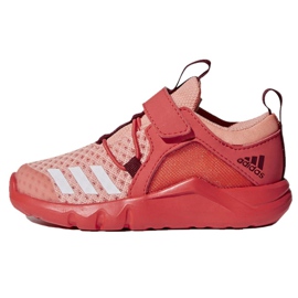 Adidas RapidaFlex 2 El Enfants DB0492 chaussures rose