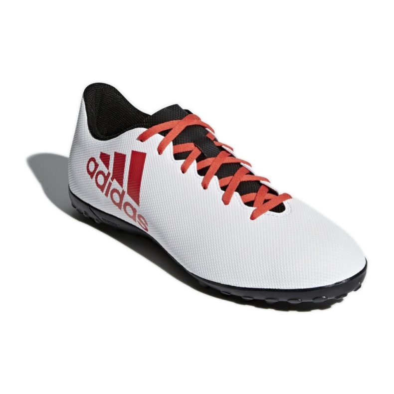 Adidas X Tango 17.4 Tf M CP9147 chaussures de football multicolore blanche
