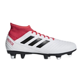 Chaussures de football Adidas Predator 18.3 Sg CP9305 multicolore blanc