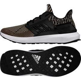 Chaussures running adidas Rapida Run Knit Jr DB0220 noir