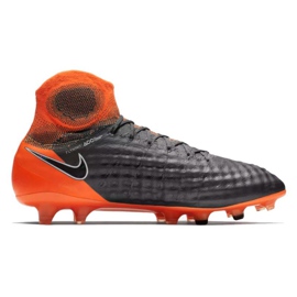 Chaussure de football Nike Magista Obra 2 Elite gris