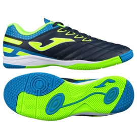 Joma Toledo In Jr TOLJS.803.IN chaussures de football noir bleu marine