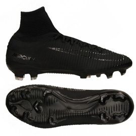 Nike Mercurial Superfly V Df Fg M 831940-001 chaussures de football noir noir