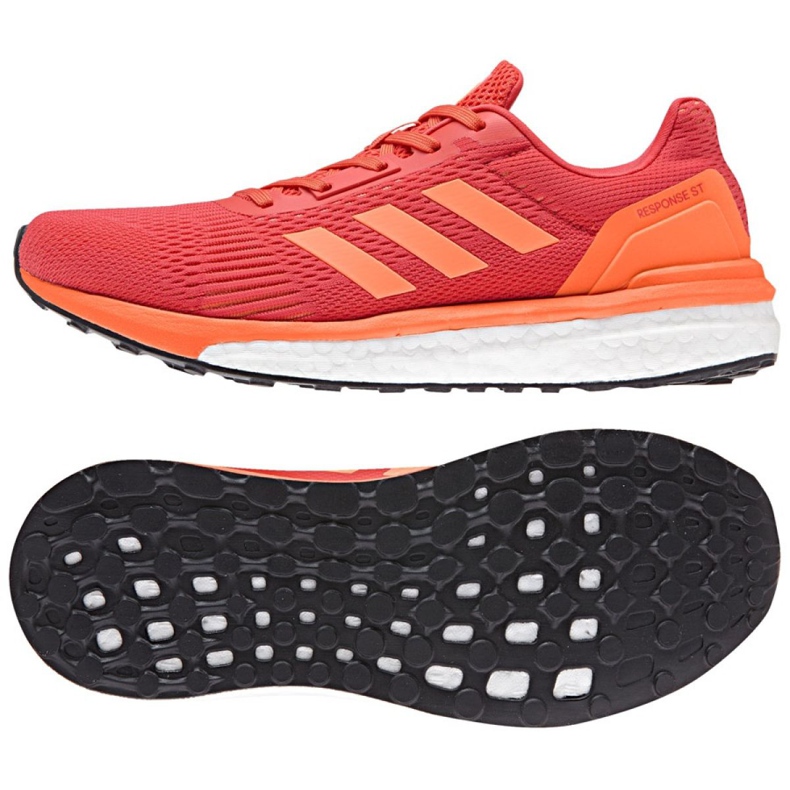 Chaussures de course adidas réponse W CP8685 rouge