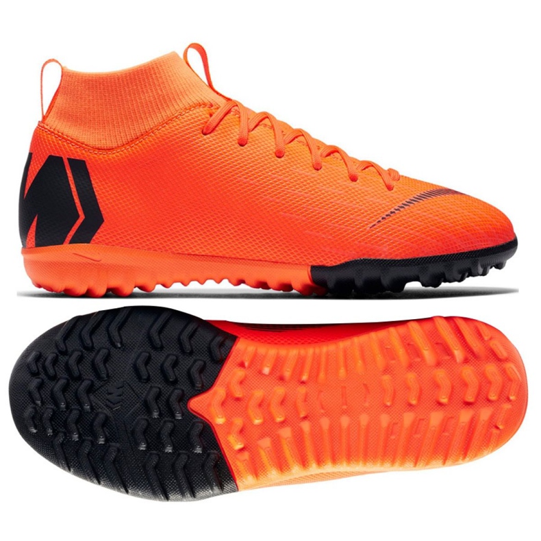 Chaussures de football Nike Mercurial SuperflyX 6 Academy Gs Tf Jr AH7344-810 orange orange Chaussures de football Nike Mercurial SuperflyX 6 Academy Gs Tf Jr AH7344-810 orange orange
