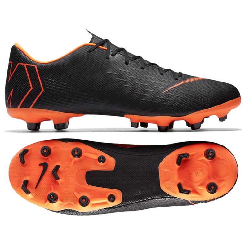 Nike Mercurial Vapor 12 Academy Fg M AH7375-081 chaussures de football multicolore le noir