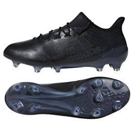 Adidas X 17.1 Fg M CP9162 chaussures de football noir noir