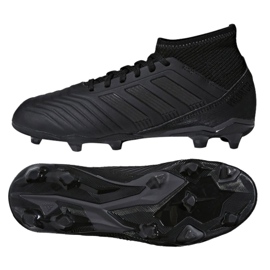 Chaussures de football Adidas Predator 18.3 Fg CP9055 noir noir