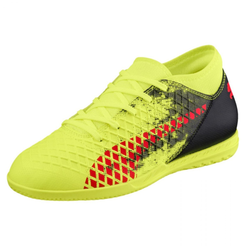 Reebok Chaussures de football Puma Future 18.4 It Jr 104337 01 jaune jaune