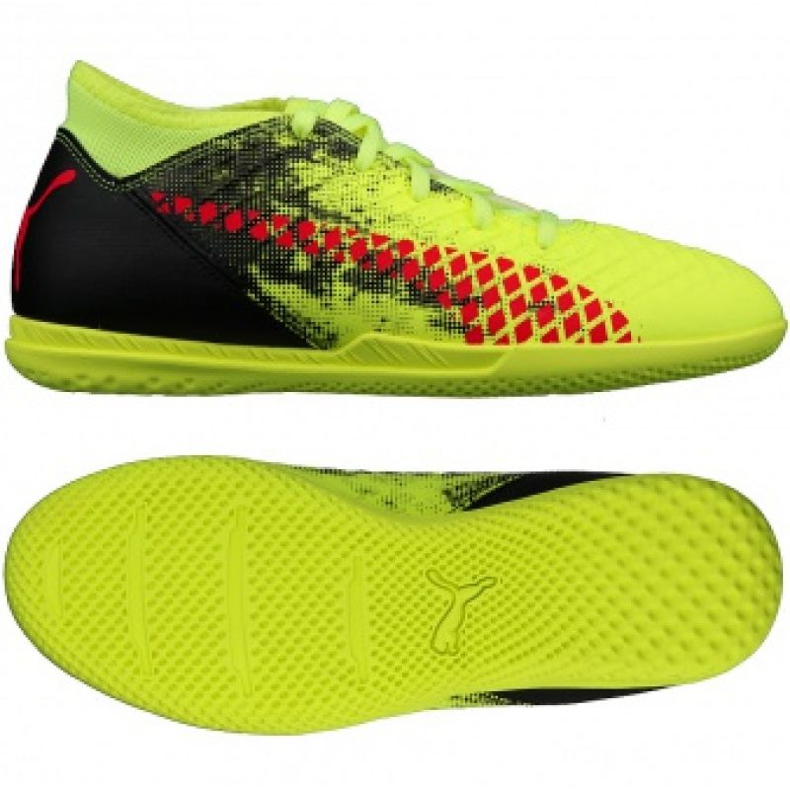 Les chaussures de football Puma Future 18.4 It Jr. n.-é. à propos de n.-é. vol oui