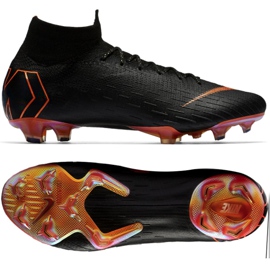 Chaussure de football Nike Mercurial Superfly 6 le noir le noir