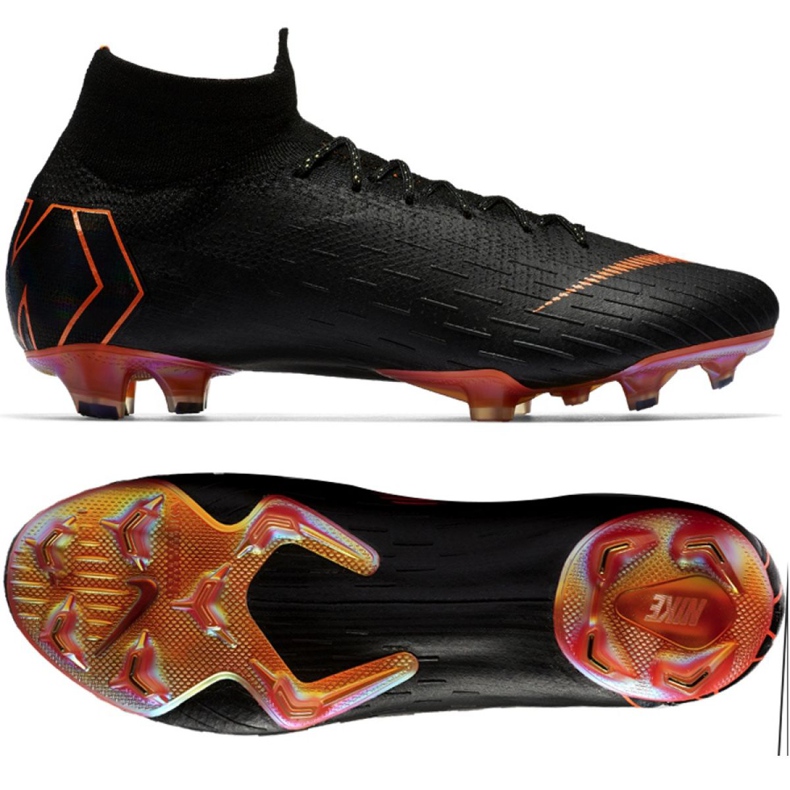 Chaussure de football Nike Mercurial Superfly 6 le noir le noir