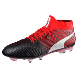 Chaussures de football Puma One 18.1 Syn Fg M 104869 01 le noir multicolore
