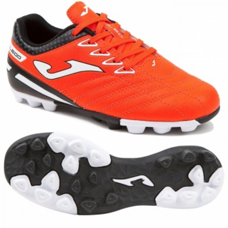 Chaussures de football Joma Toledo Junior TOLJS.806.24 multicolore rouge Chaussures de football Joma Toledo Junior TOLJS.806.24 multicolore rouge