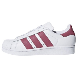 Chaussures Adidas Originals Superstar Jr CQ2690 blanc
