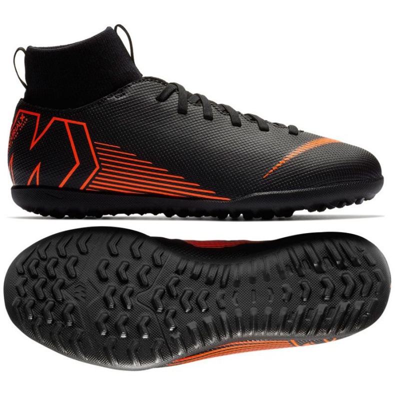 Chaussure de football Nike Mercurial SuperflyX 6 le noir