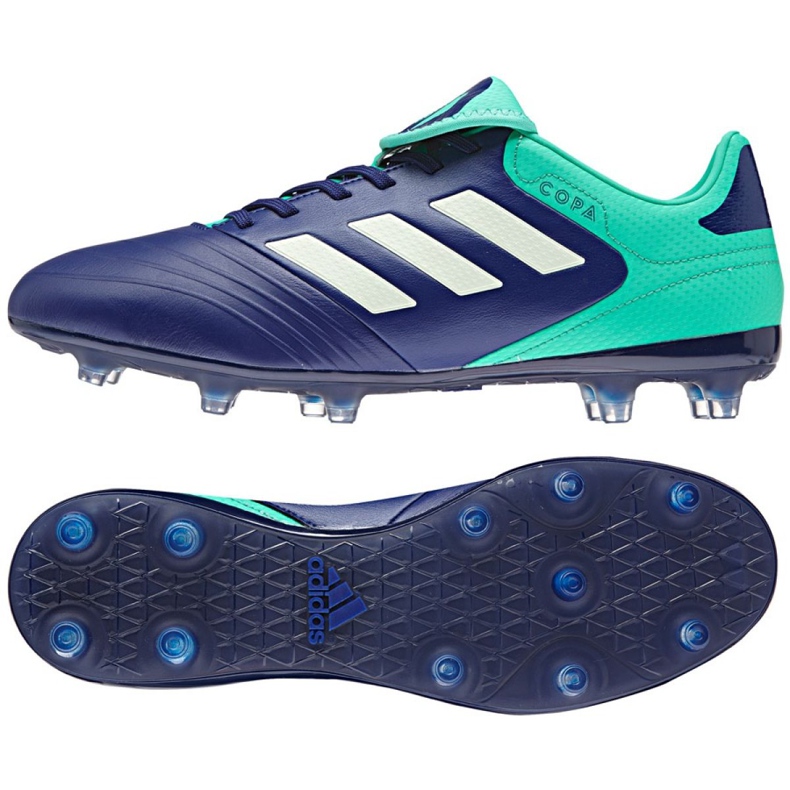 Adidas Copa 18.3 Fg M CP8959 chaussures de football multicolore bleu marin Adidas Copa 18.3 Fg M CP8959 chaussures de football multicolore bleu marin