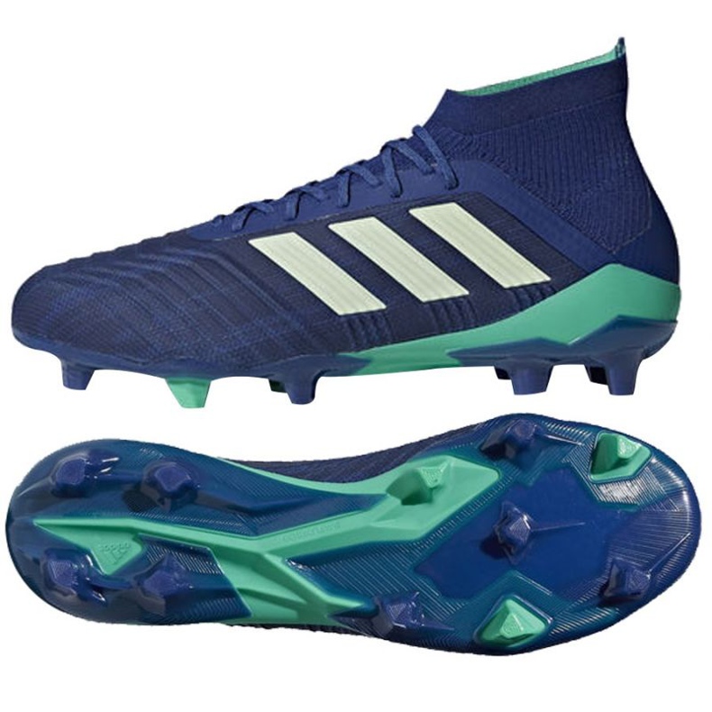 Adidas Predator 18.1 Fg M CM7411 chaussures de football bleu bleu