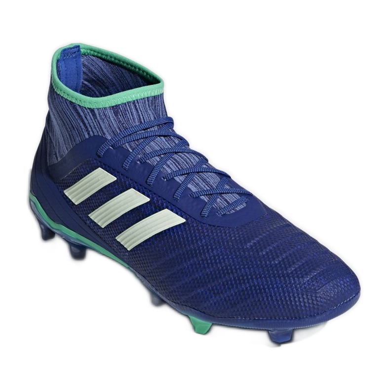 Adidas Predator 18.2 Fg M CP9293 chaussures de football multicolore bleu Adidas Predator 18.2 Fg M CP9293 chaussures de football multicolore bleu