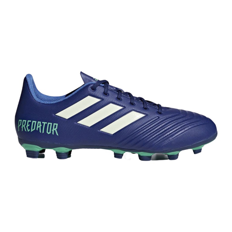 Adidas Predator 18.4 FxG M CP9267 chaussures de football multicolore bleu