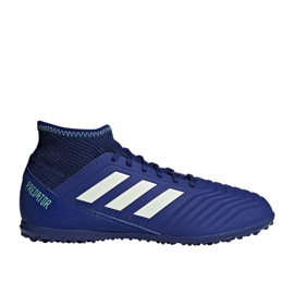 Chaussures de football Adidas Predator Tango 18.3 Tf Junior CP9042 bleu bleu Chaussures de football Adidas Predator Tango 18.3 Tf Junior CP9042 bleu bleu