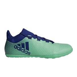 Chaussures d'intérieur adidas X Tango 17.3 En M CP9142 bleu turquoise vert Chaussures d'intérieur adidas X Tango 17.3 En M CP9142 bleu turquoise vert