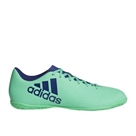 Chaussures indoor adidas X Tango 17.4 In M vert