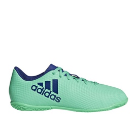 Chaussures de foot Adidas X Tango 17.4 In vert