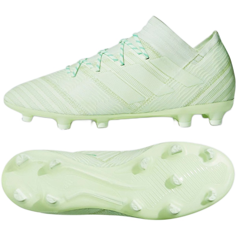 Adidas Nemeziz 17.2 Fg M CP8973 chaussures de football multicolore vert