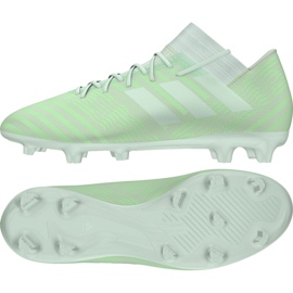 Adidas Nemeziz 17.3 Fg M CP8989 chaussures de football vert vert Adidas Nemeziz 17.3 Fg M CP8989 chaussures de football vert vert