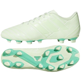 Adidas Nemeziz 17.4 FxG M CP9008 chaussures de football blanc blanc