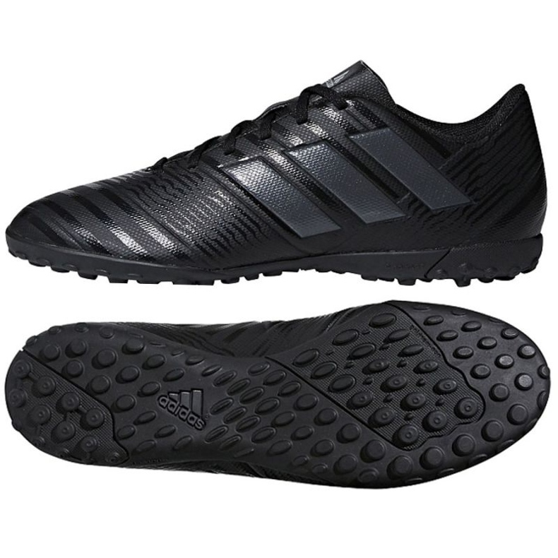 Chaussures de football Adidas Nemeziz Tango 17.4 Tf M CP9061 le noir le noir