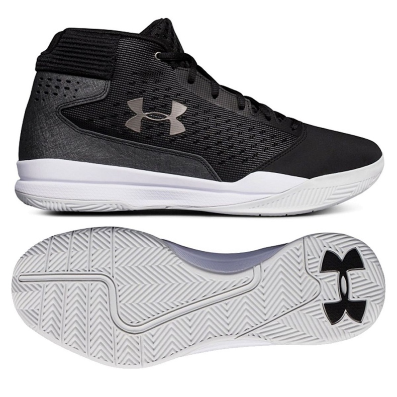 Chaussures de basket Under Armour Jet Mid M 3020224-001 le noir le noir