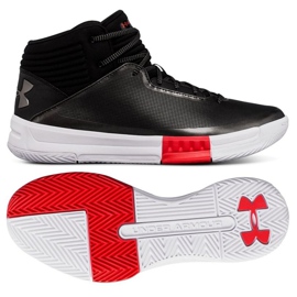 Chaussures de basket Under Armour Lockdown 2 noir