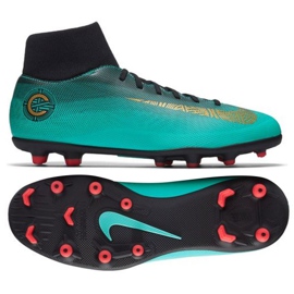 Nike Mercurial Superfly 6 Club CR7 Mg AJ3545-390 chaussures de football multicolore bleu