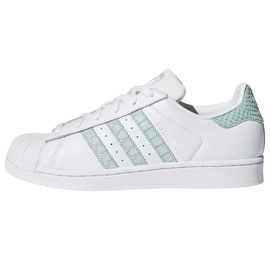 Chaussures Adidas Originals Superstar W CG5461 blanc