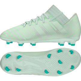 Chaussures de foot Adidas Nemeziz 17.3 Fg Jr CP9167 vert vert Chaussures de foot Adidas Nemeziz 17.3 Fg Jr CP9167 vert vert