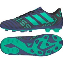 Chaussures de football Adidas Nemeziz Messi Tango 17.4 Fg Jr CP9212 multicolore noir